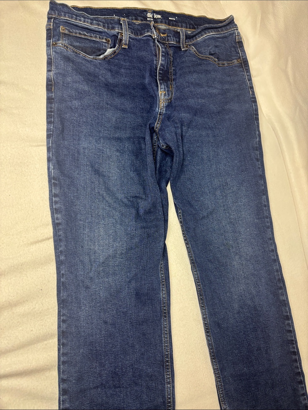 Goodfellow & Co Men's Slim Straight Jeans in Dark Blue Wash 36X30
